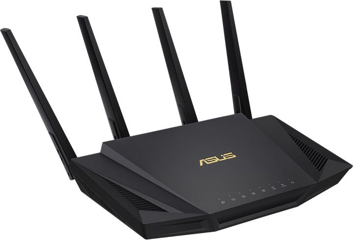 ASUS RT-AX58U V2 - wireless router - Wi-Fi 6 - Wi-Fi 6 - desktop